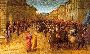   Francesco Granacci Entry of Charles VIII into Florence Germany oil painting reproduction
